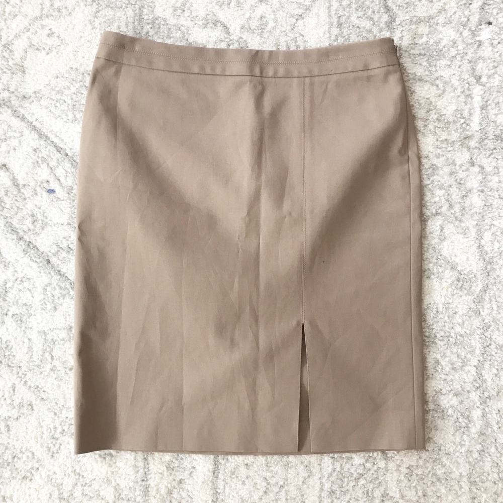 Nordstrom Collection Tan Dress Skirt